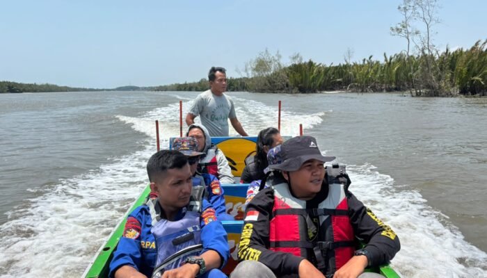 SatPolairud Polres Bangka: Pasca Himbauan, Aktivitas Penambangan di DAS Kerekai dan Jade Bahrin Terpantau Berhenti